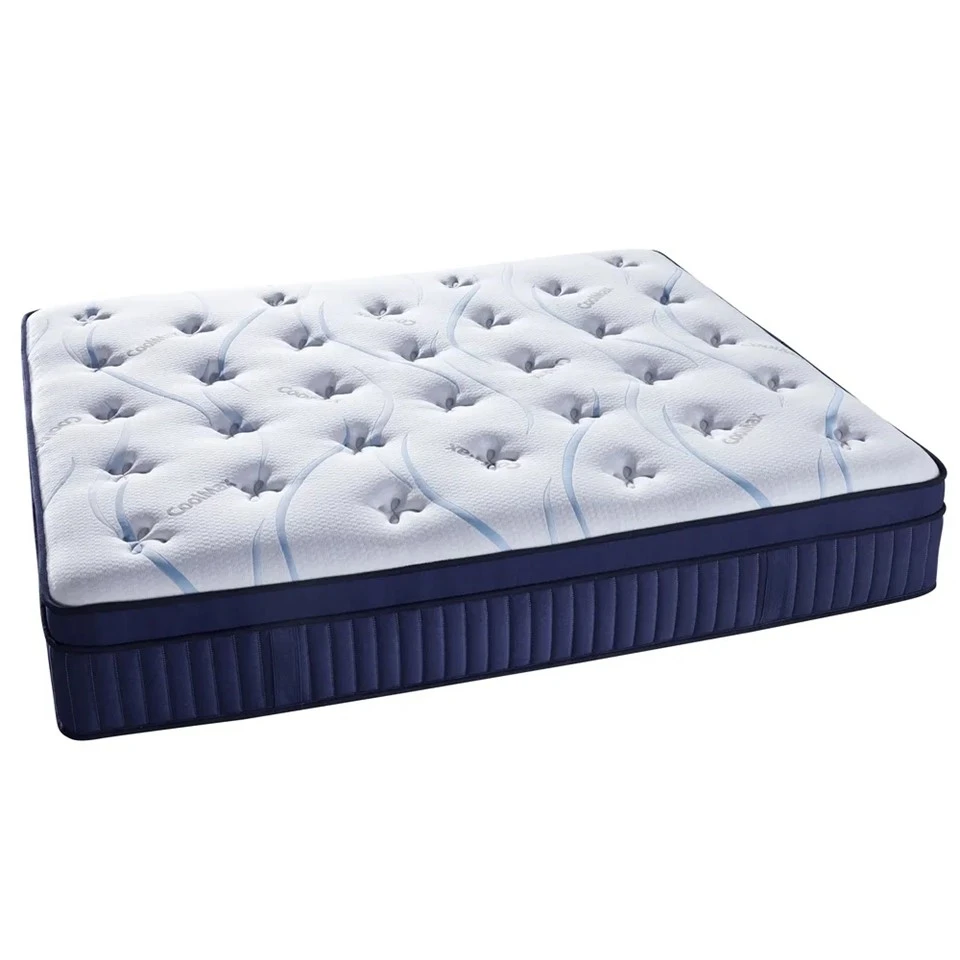 Materasso a molle in memory foam gel